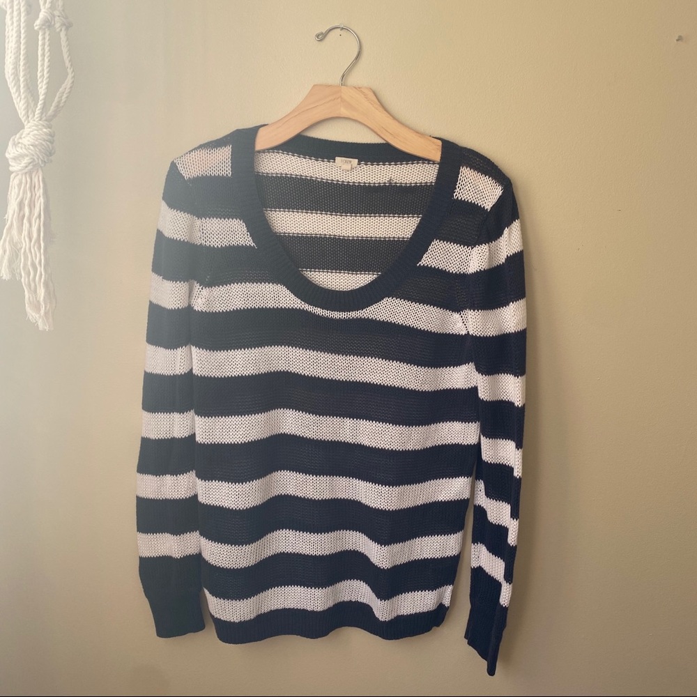 Lightweight striped sweater